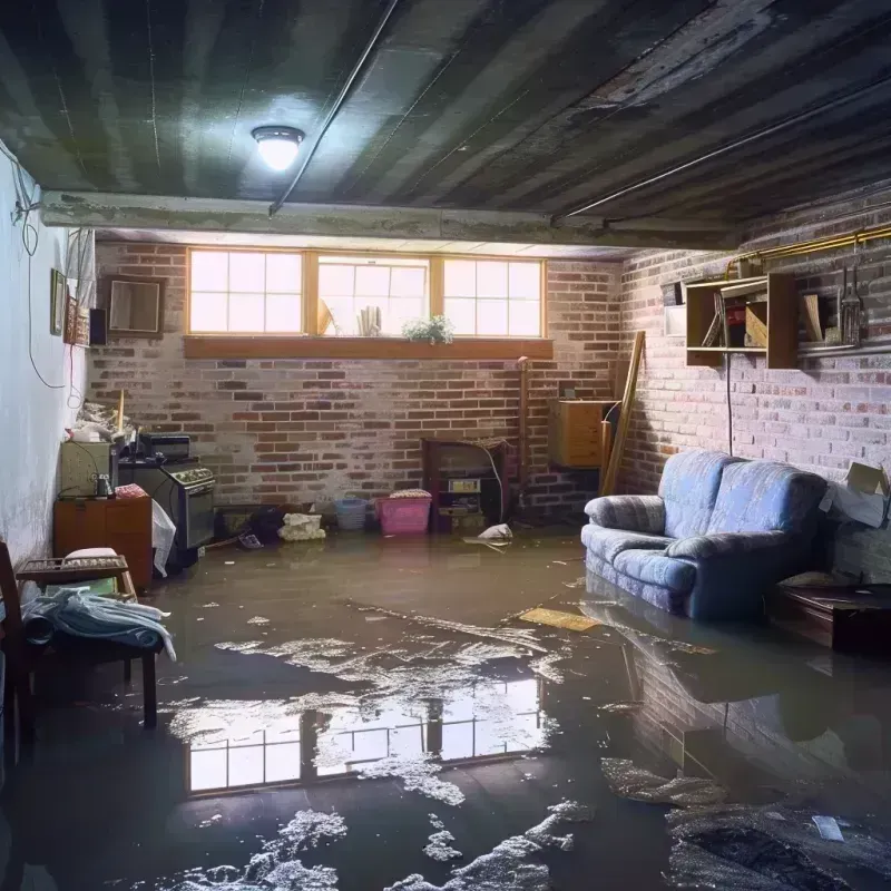 Flooded Basement Cleanup in Sevier County, AR